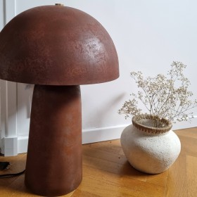 Lampe a poser champignon hauteur 61 ou 38 cm
